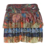 Sexy Retro Print Cake Mini Skirt XEF-K24J49311