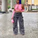 Fashion Multi-pockets Loose Jeans GSYI-AL753141676376