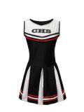 Print Sleeveless Contrast Color Mini Dress GMMD-21275