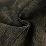 Fashion Camouflage Print Loose Jeans GMWF-98629