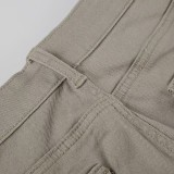 Casual Retro Micro Flare Jeans GMWF-28965