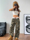 Camouflage Print Loose Pants YWXS-K25L1123