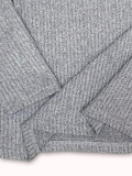 Deep V Neck Long Sleeve Tops YWXS-K25L1069