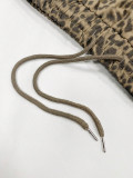 Leopard Print Tie Up Loose Pants YWXS-K25L1169