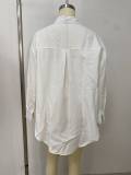 Lantern  Long Sleeve Irregular Shirt LSD-2537