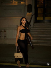 Hollow Out Solid Color Halterneck Jumpsuit YWXS-K25L1212