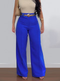 Solid Color Wide Leg Pants ONY-391258