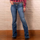 Fashion Washed Flare Jeans GDMY-61702