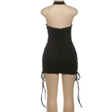 Sleeveless Backless Bandage Dress GZJQ-K25D80946