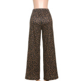 Leopard Print Loose Casual Pants GZJQ-K25P82603