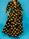Plus Size Polka Dots Print Shirt Dress GAWE-TB5172