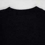 Loose V Neck Sweater Two Piece Pants Set NY-MY109
