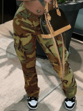 Camouflage Print Casual Pants GAWE-TB5550