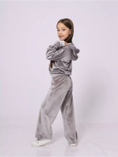 Kids Girls Sport Hooded Sweatshirts Pant Suit GLXF-M7707