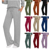 Solid Color Loose Casual Pants GYZY-6682