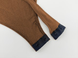 Long Sleeve Square Neck Bodysuit GZJF-ZJ2835