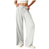 Loose Solid Color Wide Leg Pants GYZY-6687