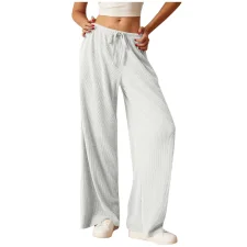 Loose Solid Color Wide Leg Pants GYZY-6687
