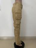 Solid Color Loost Straight Jeans LSD-24472