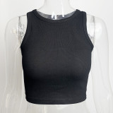 Sleeveless Solid Color Tank Tops GZJF-ZJ2503