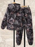 Kids Canouflage Print Hooded Sweatshirt Pants Suit GYMF-167