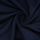 Long Sleeve Solid Color Mini Dress GAXB-D306DS