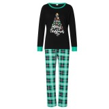 Pajama Matching Family Christmas Plaid Set YLDF-461