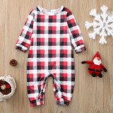 Plaid Print Christmas Family Pajama Set YLDF-209177-2