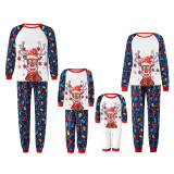 Happy Deer Christmas Family Matching Sets Pajamas Set YLDF-441