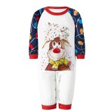 Happy Deer Christmas Family Matching Sets Pajamas Set YLDF-441