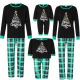 Pajama Matching Family Christmas Plaid Set YLDF-461