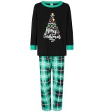 Pajama Matching Family Christmas Plaid Set YLDF-461