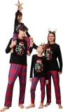 Christmas Print Family Matching Pajama Sets YLDF-2451