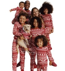 Christmas Print Matching Family Pajama Sets YLDF-202588