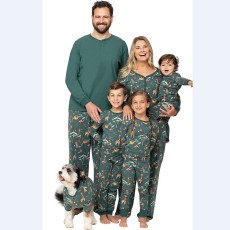 Christmas Print Family Matching Pajama Sets YLDF-463
