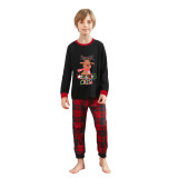 Christmas Print Pajama Set Parent-Child Matching Set YLDF-6699