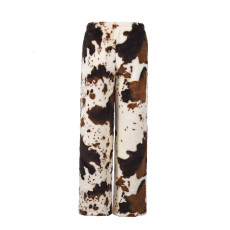 Loose Printed Fleece Pants GFRT-60370PBZ