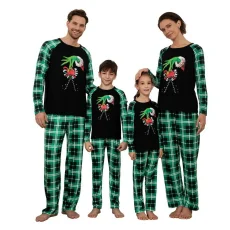 Printed Christmas Family Matching Outfits YLDF-2671