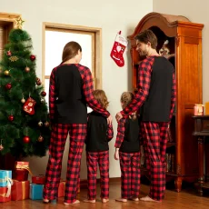 Christmas-Printed Homewear Pajamas Matching Family Sets YLDF-2469