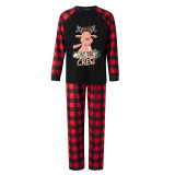Christmas Print Pajama Set Parent-Child Matching Set YLDF-6699