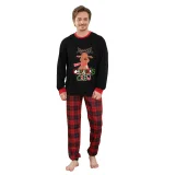 Christmas Print Pajama Set Parent-Child Matching Set YLDF-6699