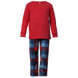 Christmas Parent-Child Letter Print Pajamas Suit YLDF-2286
