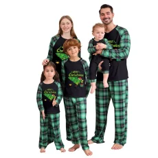 Printed Christmas Family Matching Outfits YLDF-2671