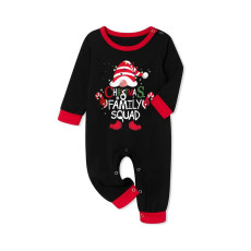 Christmas Letter Print Long-Sleeve Family Matching Set YLDF-5588