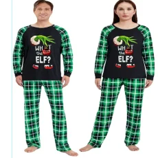 Homewear Pajama Christmas Set Parent-Child Set YLDF-2401