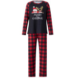 Christmas-Printed Homewear Pajamas Matching Family Sets YLDF-2469