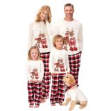 Christmas Reindeer Print Matching Family Pajama Set GSGS-0526#