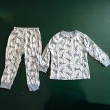 Christmas Tree Print Matching Family Pajama Set GSGS-0657