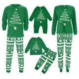 Christmas Print Family Matching Pajama Sets GSGS-0570