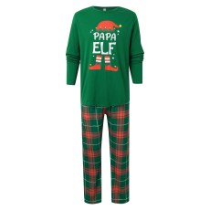 Christmas Printed Matching Family Long-Sleeve Pajama Set GSGS-0791